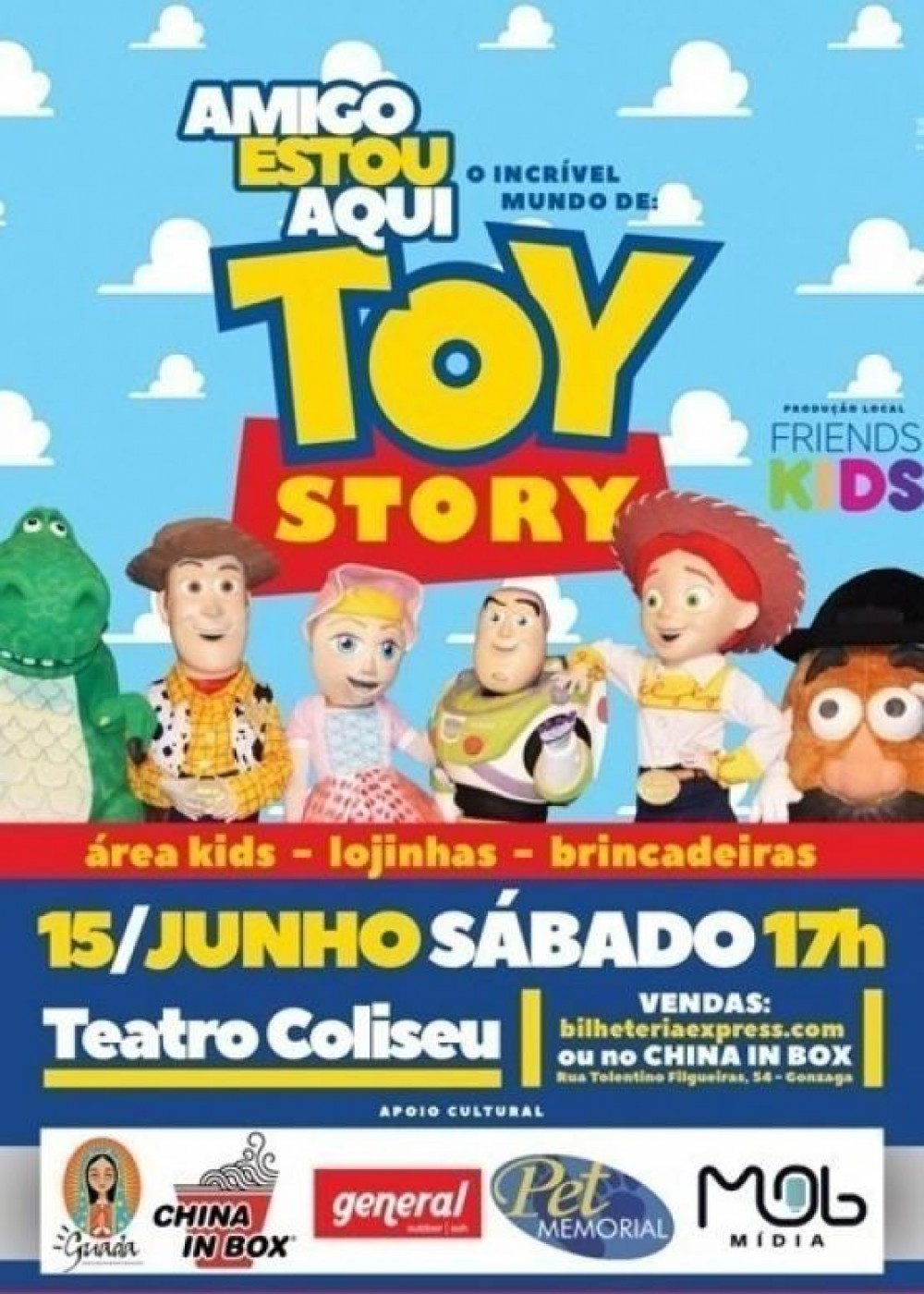 Amigo Estou Aqui  - O Incrível Mundo De Toy Story