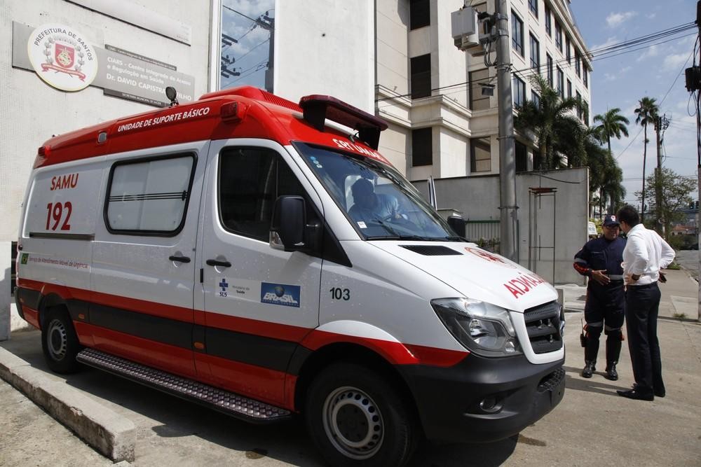 Governo Federal doa ambulâncias do Samu para Santos e Guarujá, SP